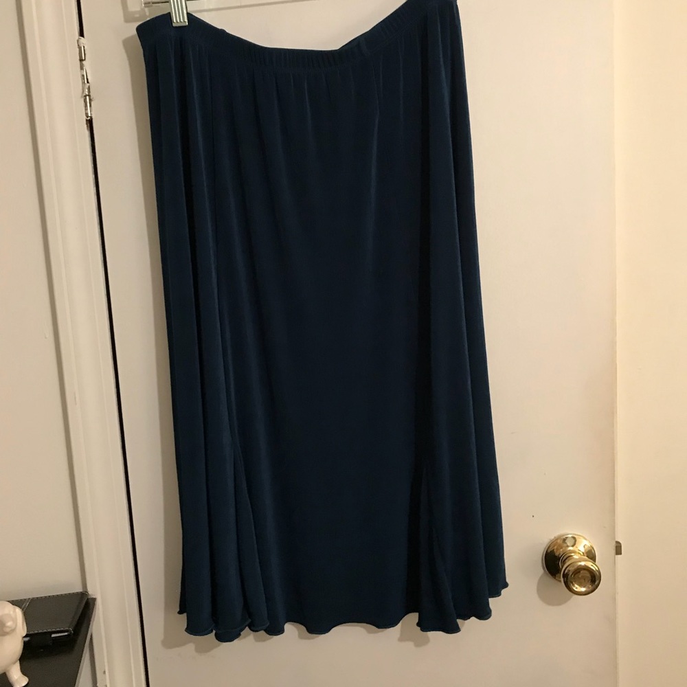 Chicos knee length skirt